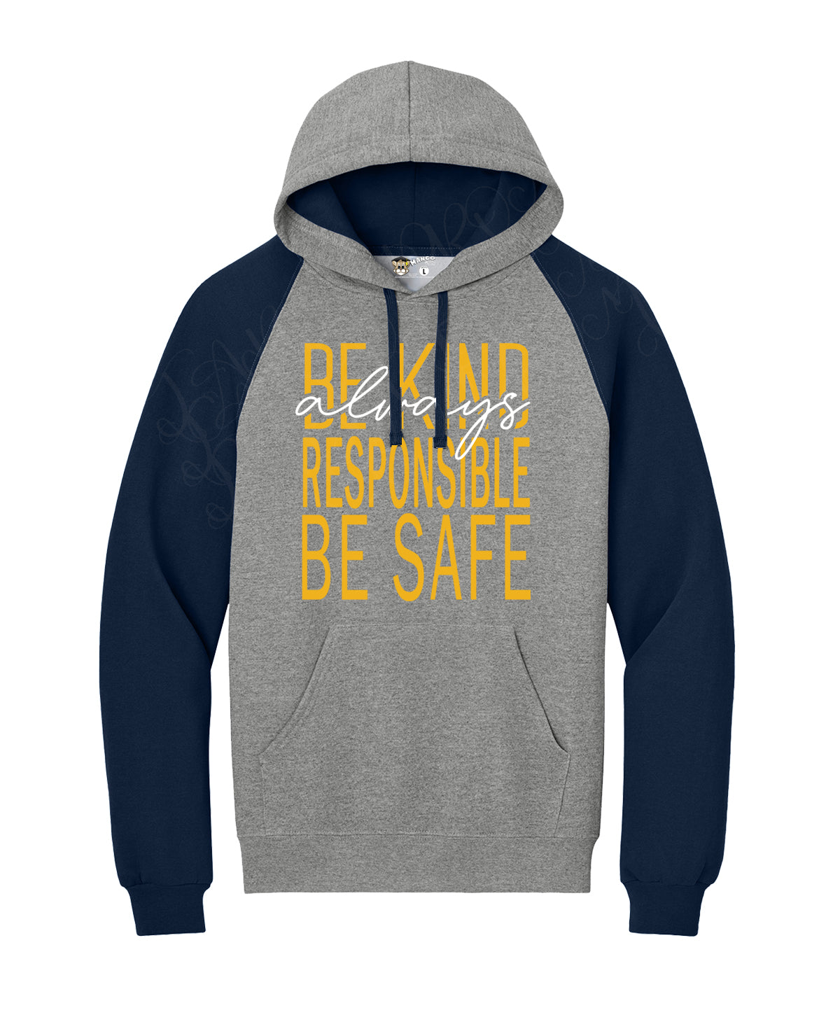 Be Kind Colorblock Hoodie (adult)