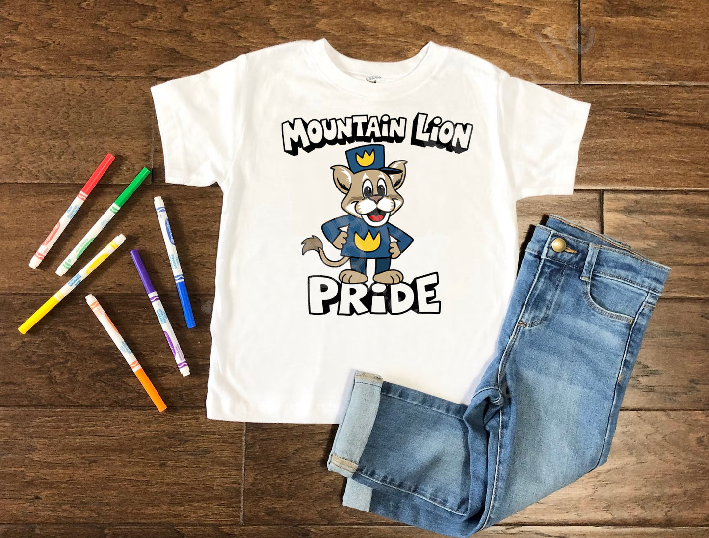 Comic Mountain Lion Pride Tee (Adult/Youth)