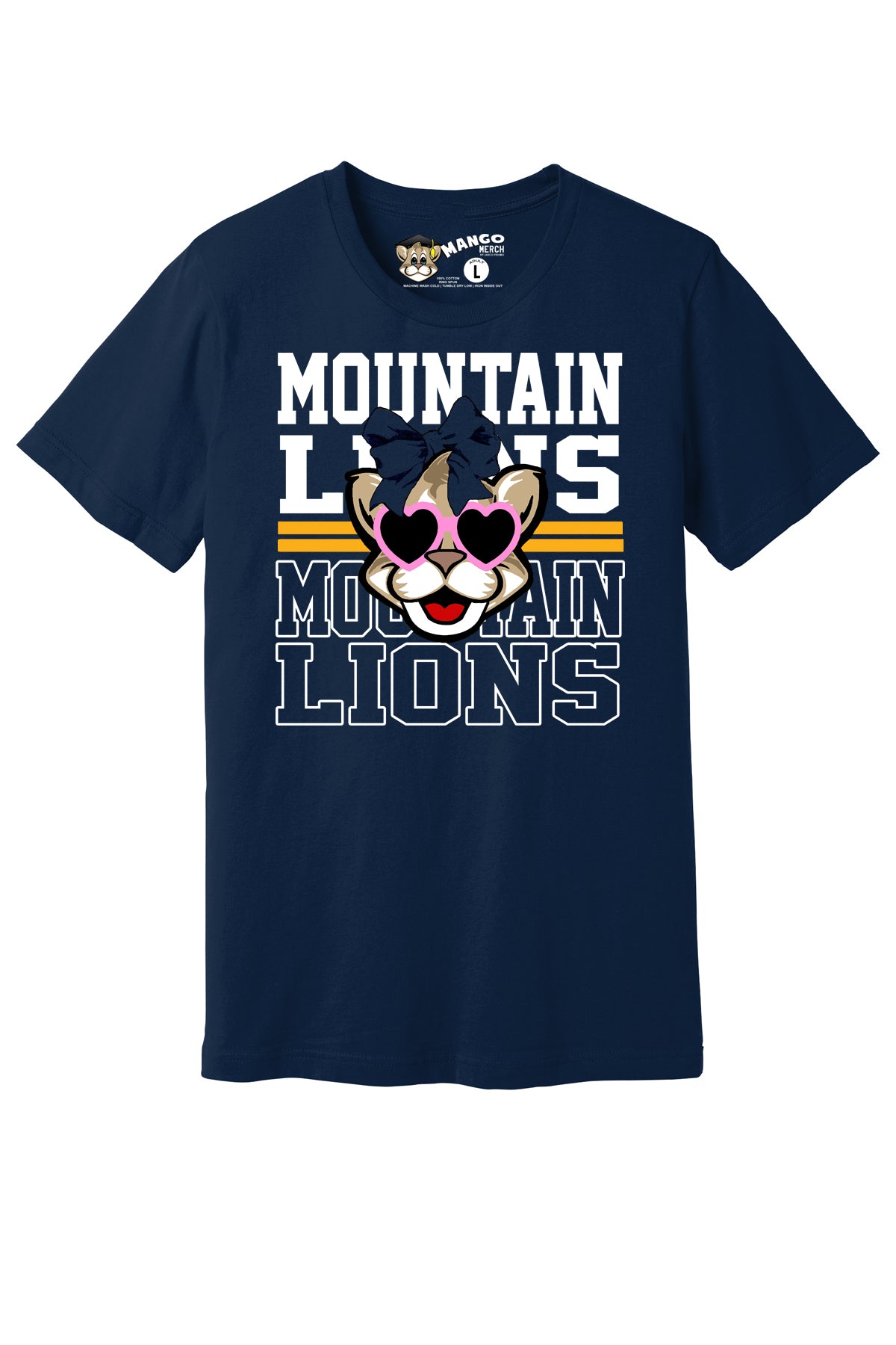 Cute Cool Cat Mountain Lion T-shirt