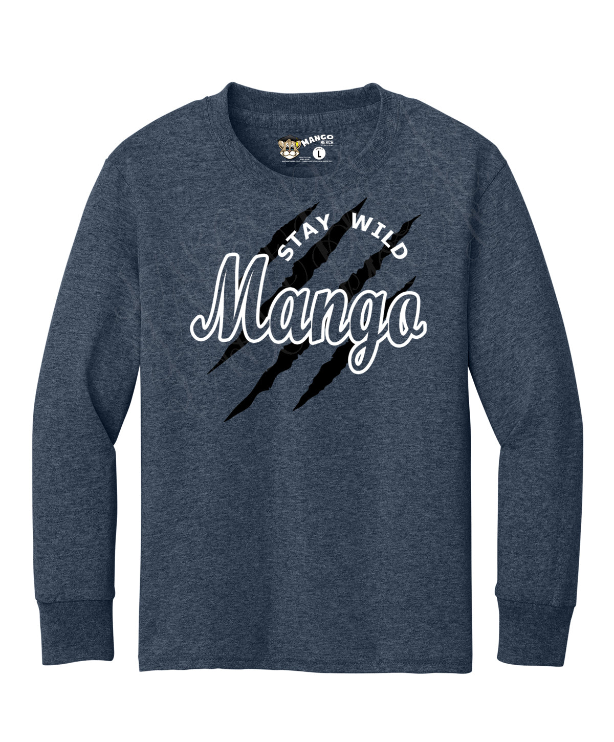 Long Sleeve Stay Wild Mango (Adult/Youth)