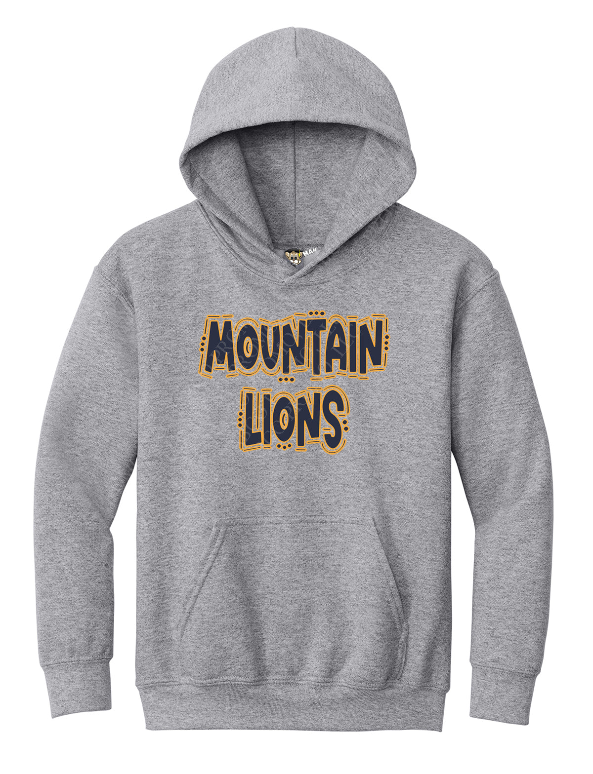 Mountain Lions Bold Hoodie