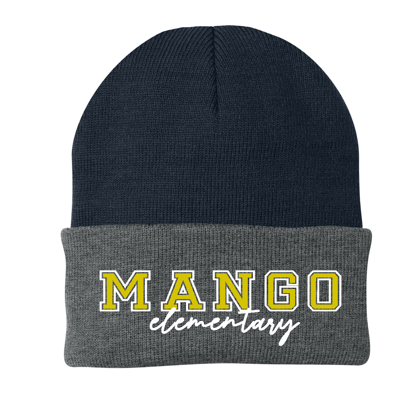 2-tone Beanie with Print