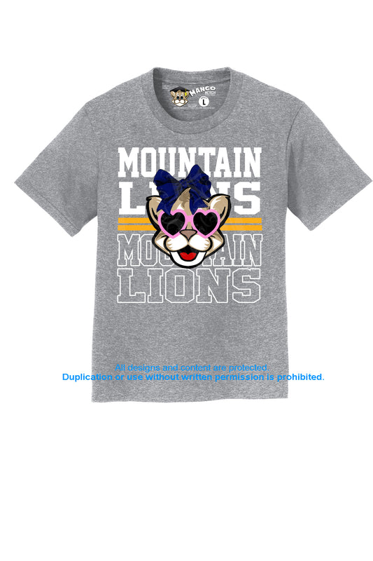 Cute Cool Cat Mountain Lion T-shirt