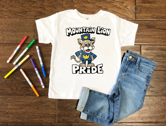 Comic Mountain Lion Pride Tee (Adult/Youth)