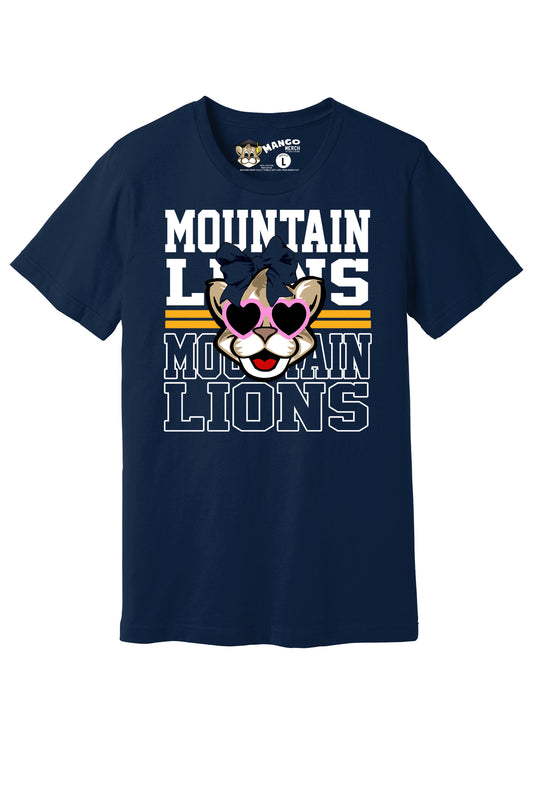 Cute Cool Cat Mountain Lion T-shirt