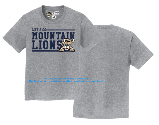Let's Go Mountain Lions T-shirt