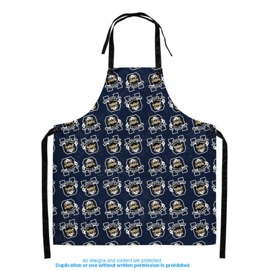 Apron all-over printed Official Mango Logo