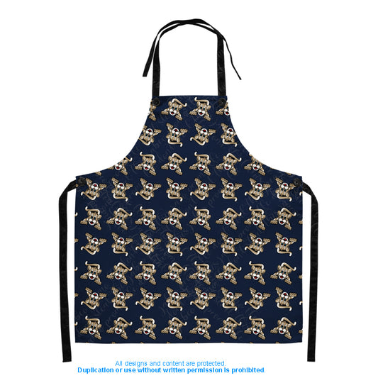 Apron all-over printed Mountain Lion