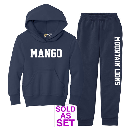 2 Piece SET: Youth Hoodie & Joggers