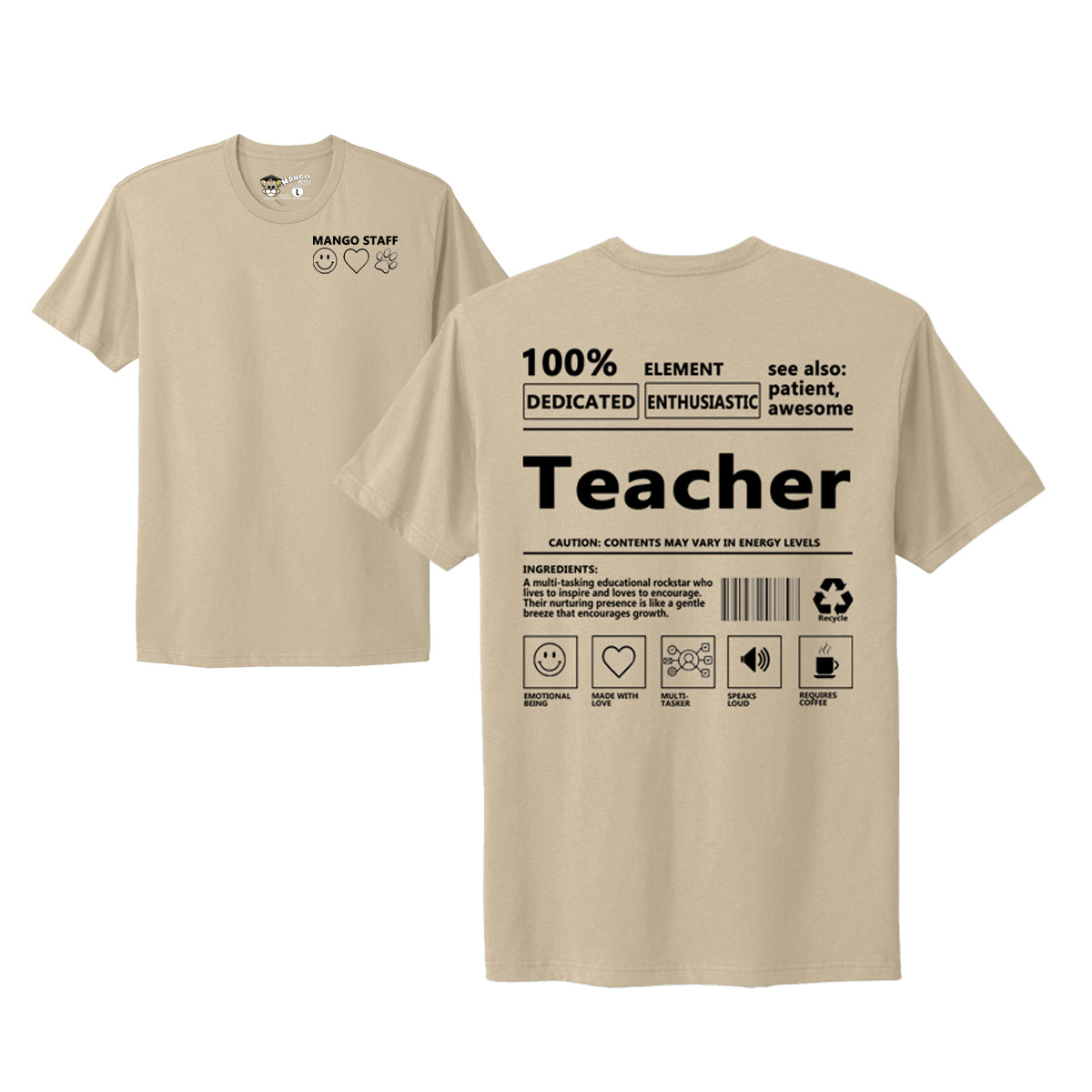 The TEACHER Tee (Adult)