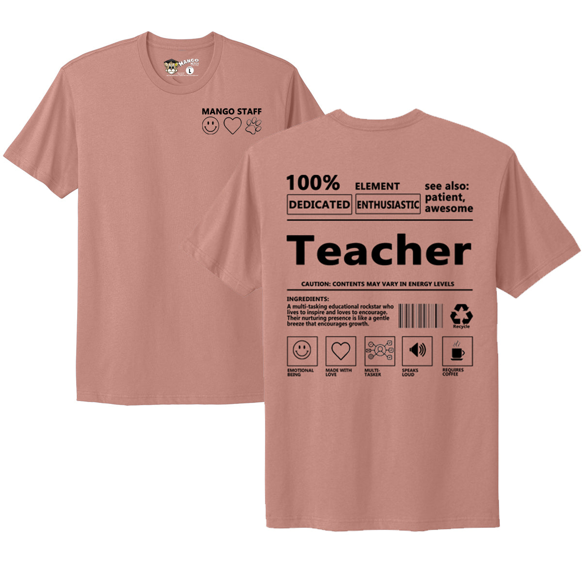 The TEACHER Tee (Adult)