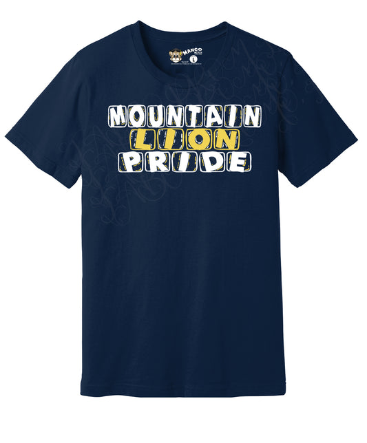 Block Font Pride Tee (Youth/Adult)