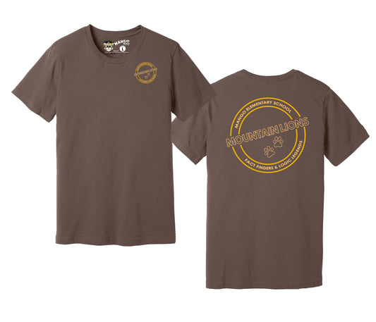 Outline circle Fact Finder T-shirt