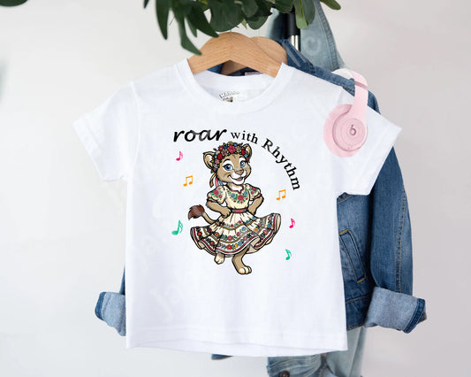 Roar with Rhythm Tee (Adult/Youth)