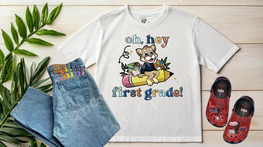 1st Grade Pencil Tee (Adult/Youth)