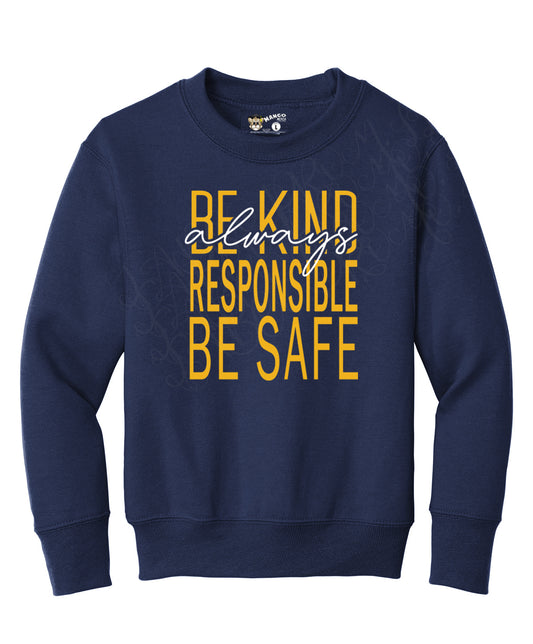 Be Kind Crewneck Sweatshirt
