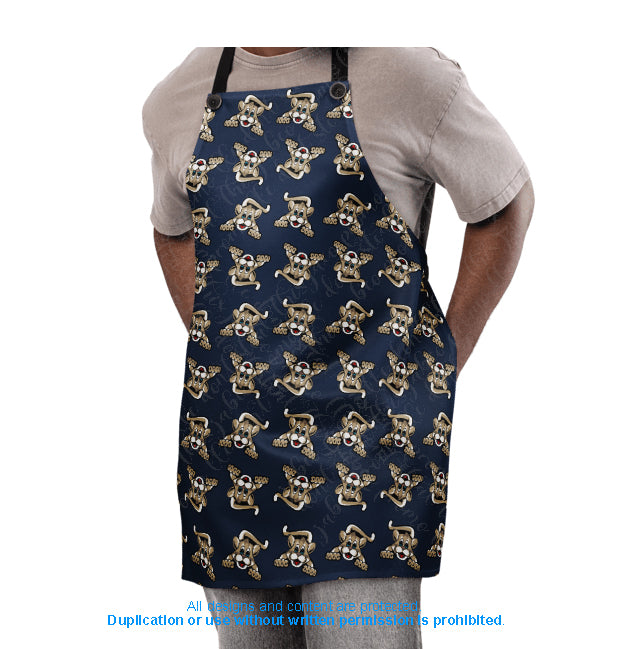 Apron all-over printed Mountain Lion