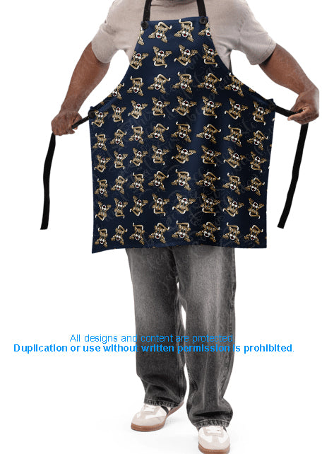 Apron all-over printed Mountain Lion