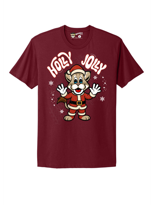 Holly Jolly Mountain Lion Tee (Adult/Youth)